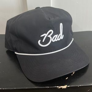 Bad Birdie - Black Snap Back - Logo = BAD